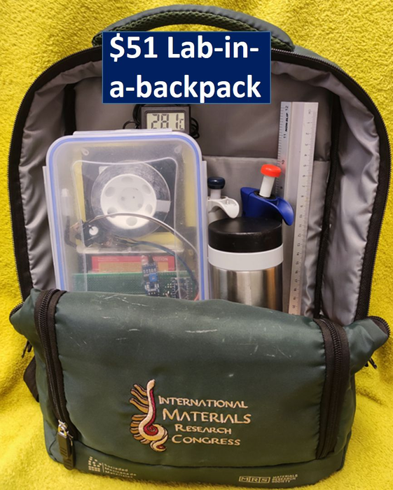 $51 “Lab-in-a-backpack”