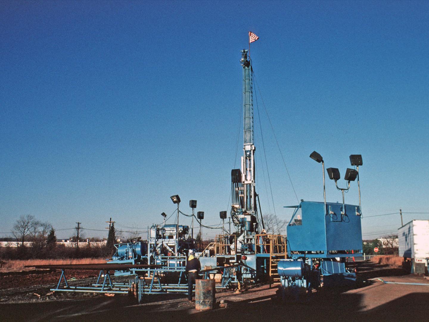 Coring on the Rutgers University Campus