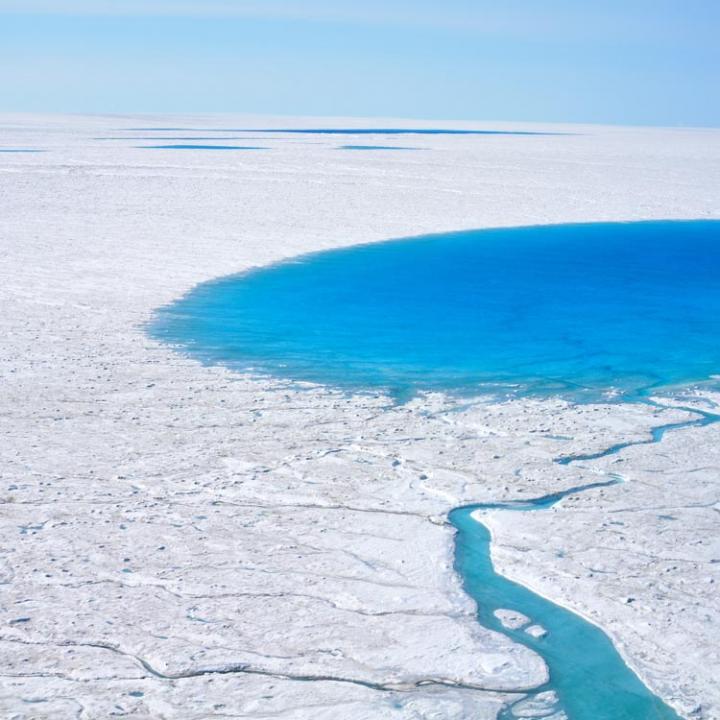 Supraglacial Lake of the Greenland Ice Sheet