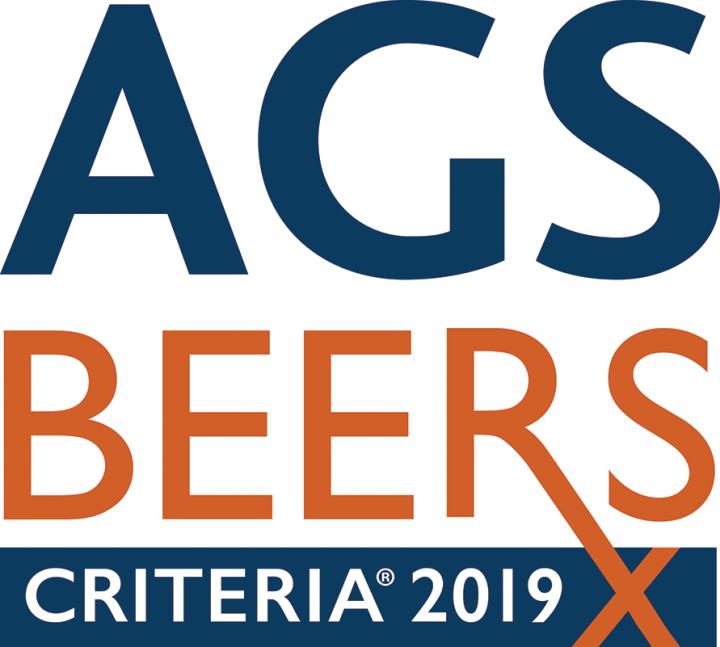 2019 AGS Beers Criteria® for Potentially Inappropriate Medication Use in Older Adults