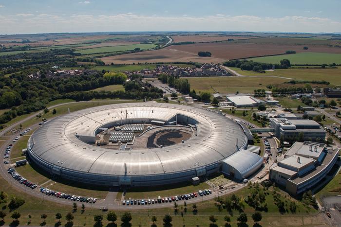 Aerial view of UK's national synchrotron, Diamond Light Source