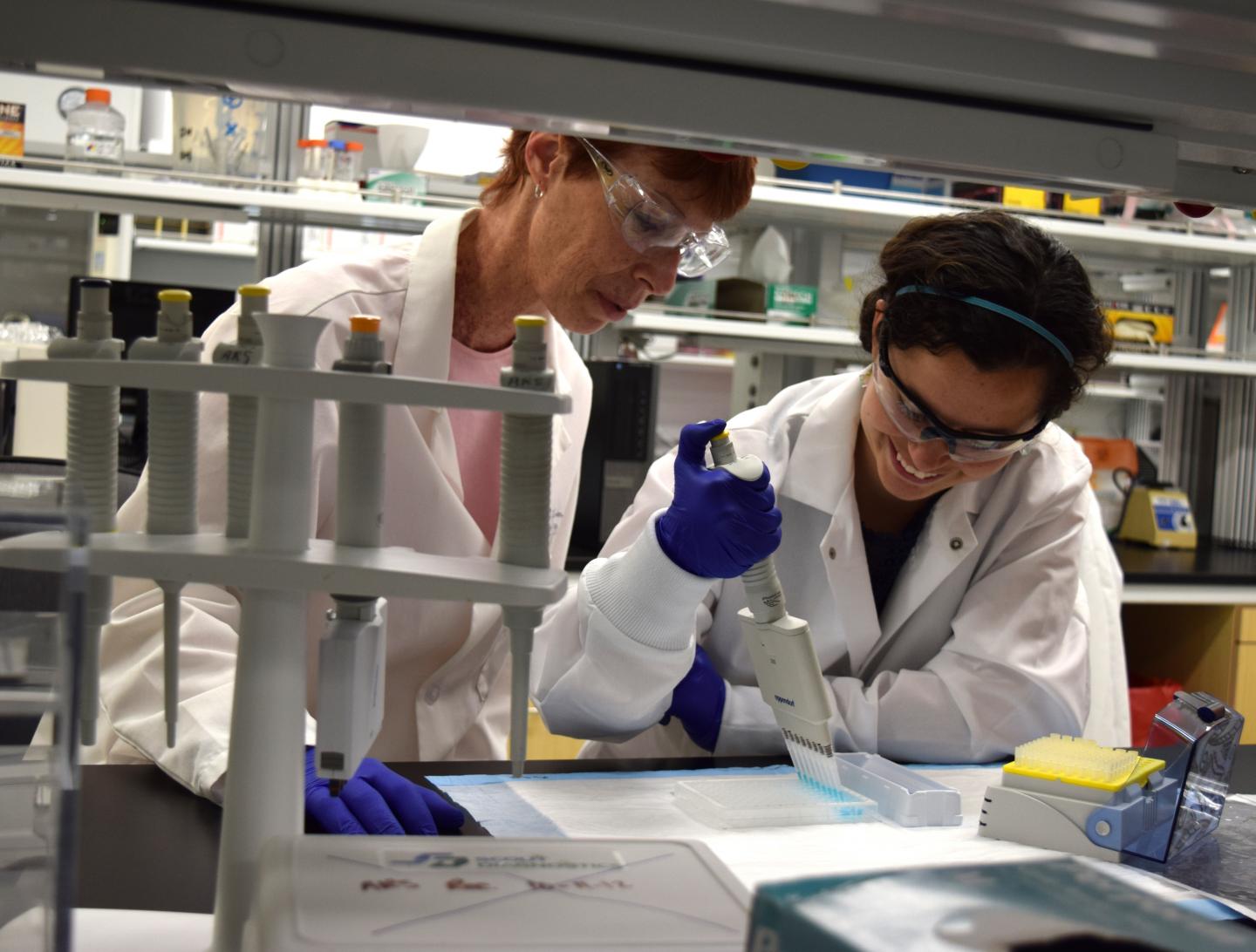 Anne Fagan, Ph.D., and Courtney Sutphen, Washington University School of Medicine