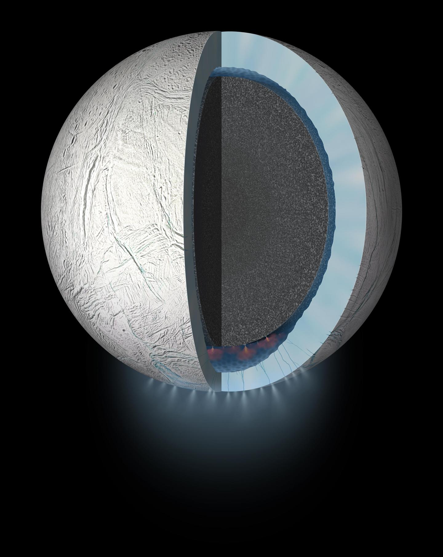 Enceladus Plume