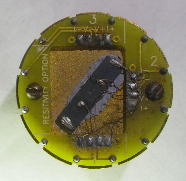 Sample Wired in Holder