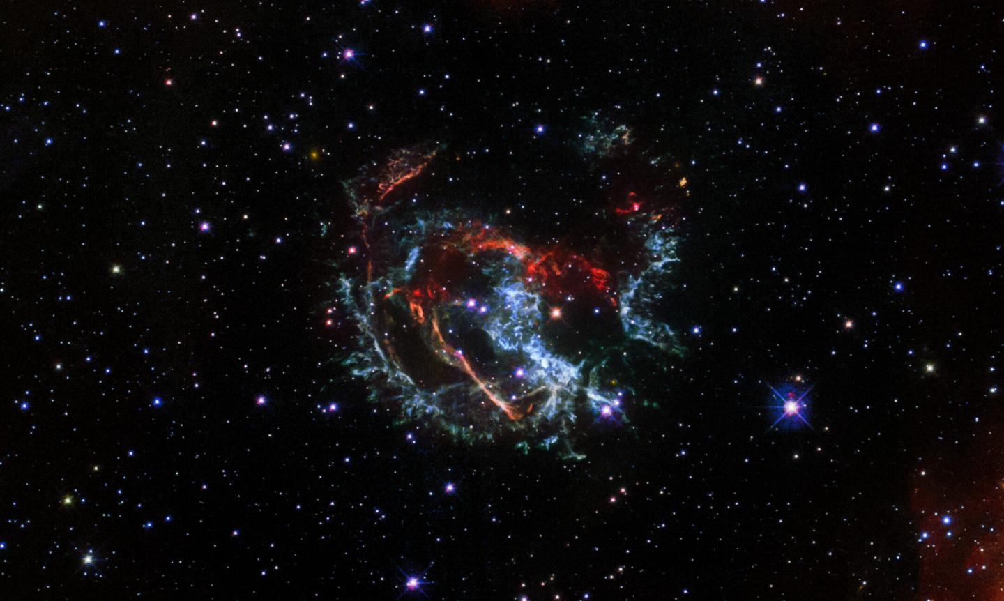 Hubble Captures the Supernova Remnant 1E 0102.2-7219