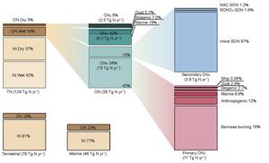 Organic nitrogen aerosol is an important contributor to global atmospheric nitrogen deposition