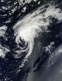 NASA MODIS Image of Tropical Storm Gordon