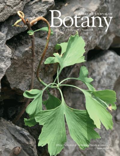 <i>American Journal of Botany</i> August 2012 Cover