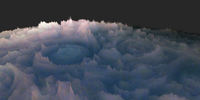 3D render from JunoCam data