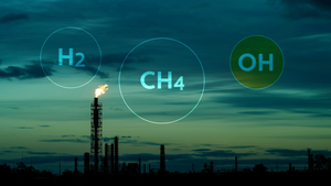 Methane hydrogen figure