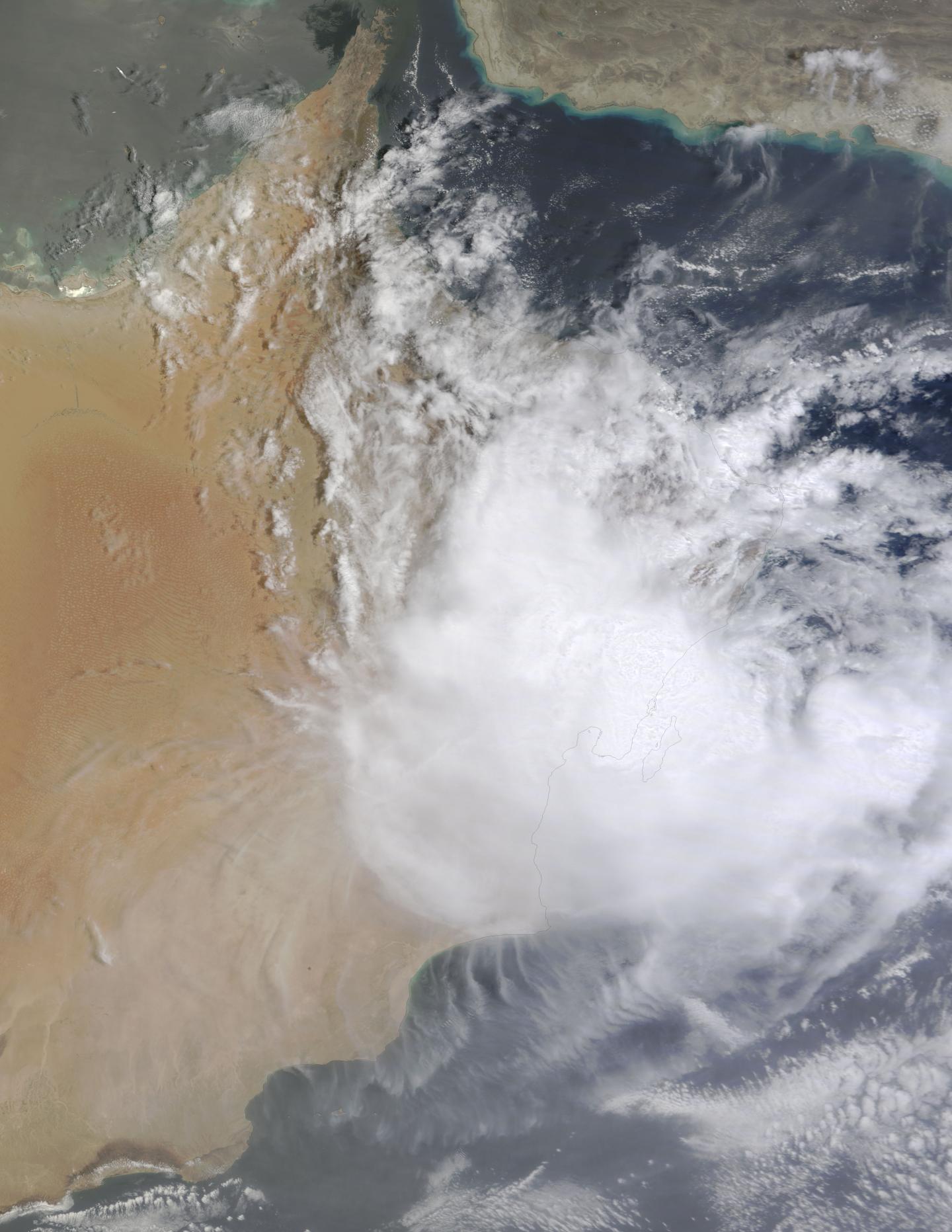 MODIS Image of Ashobaa