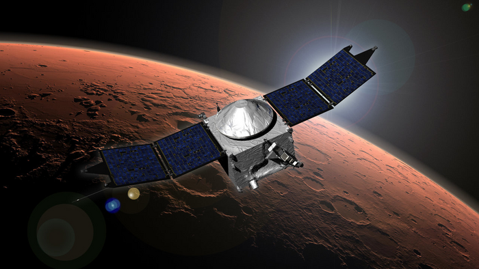 Illustration of MAVEN spacecraft