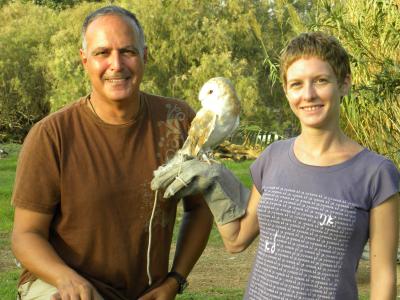 Professors David Eilam and Rony Izhar, Tel Aviv University