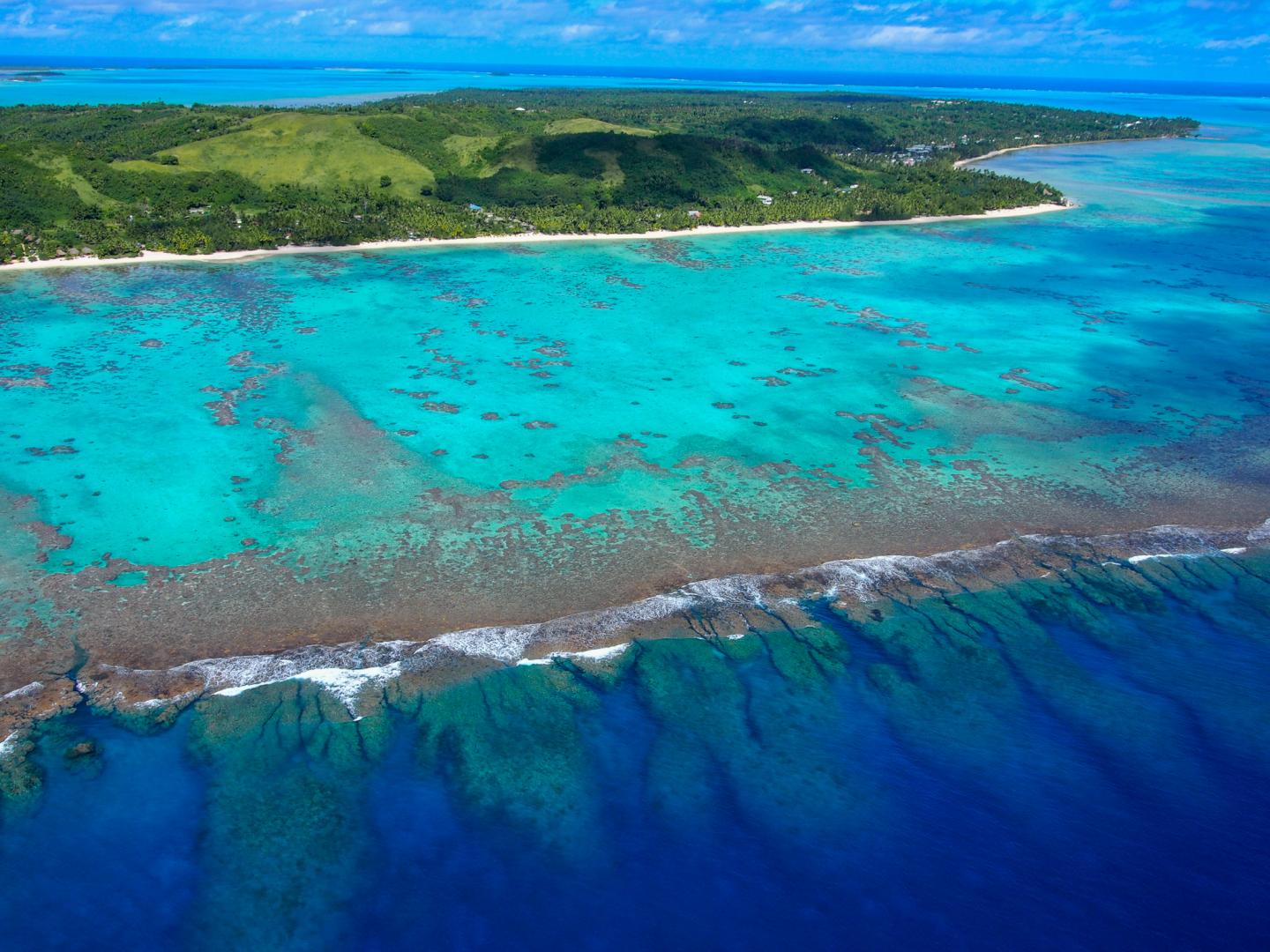 coral reef islands