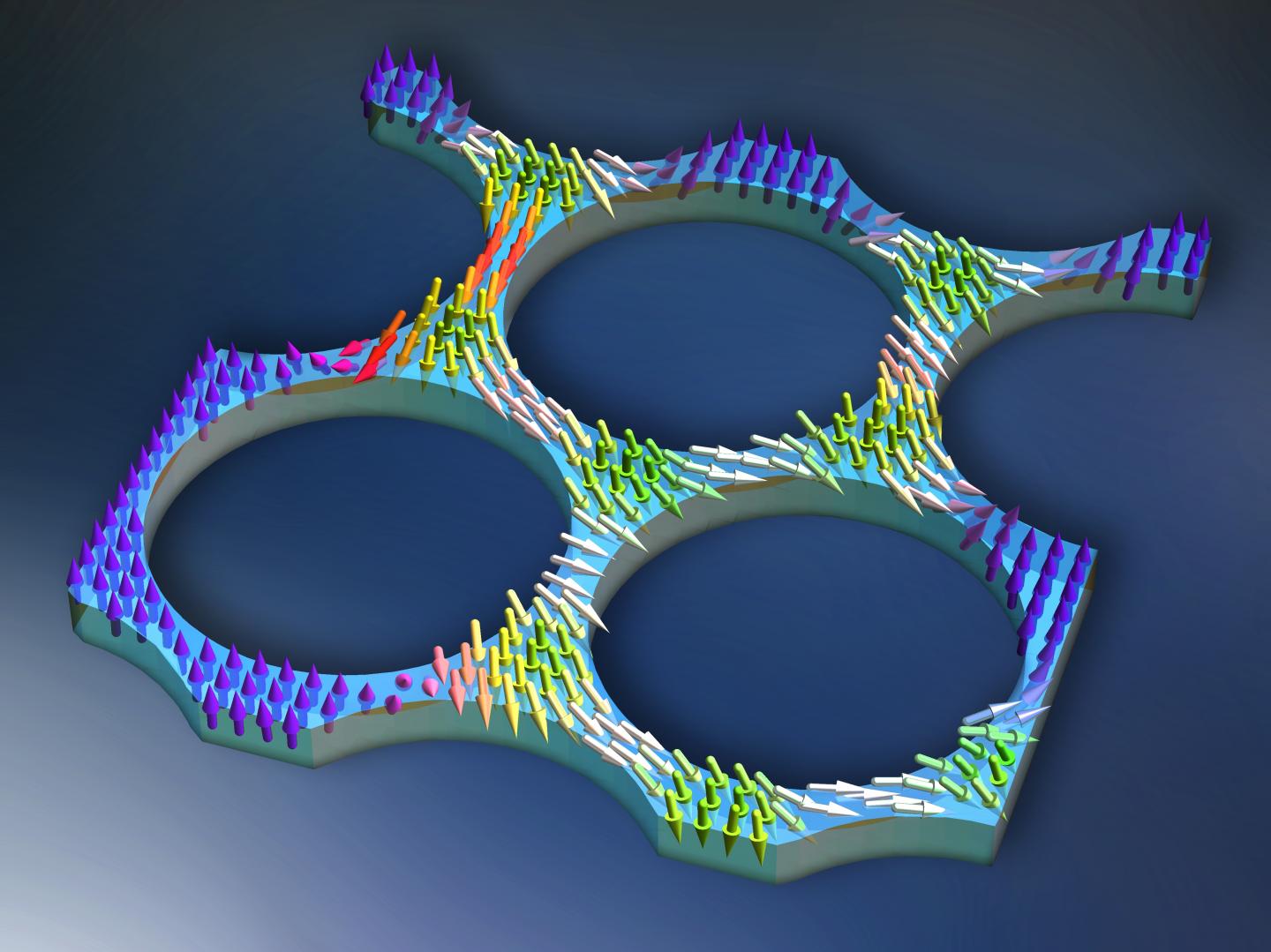 Magnetic Bubbles in Magnonic Crystals