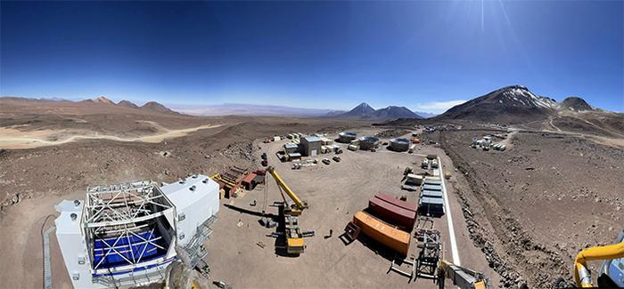 Construction of Simons Observatory