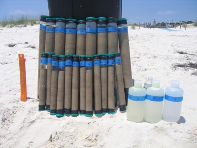 Water Samples Collected at St. George Island