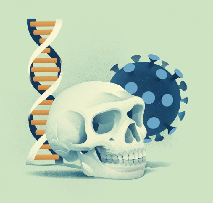 A genetic variant inherited from Neanderthals reduces the risk of severe COVID-19