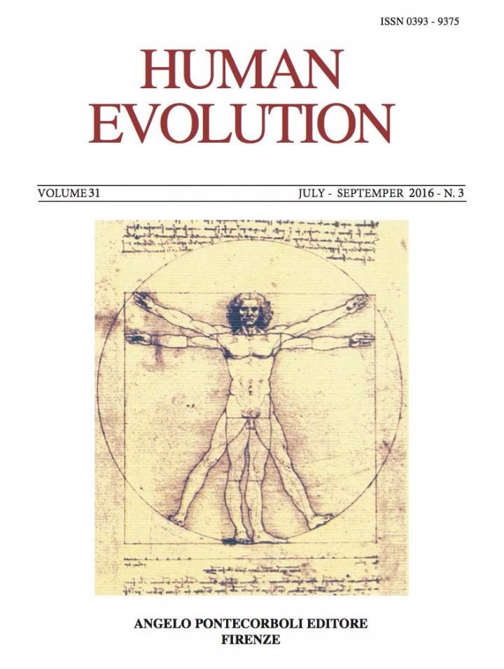 Journal of Human Evolution обложка. Human journals