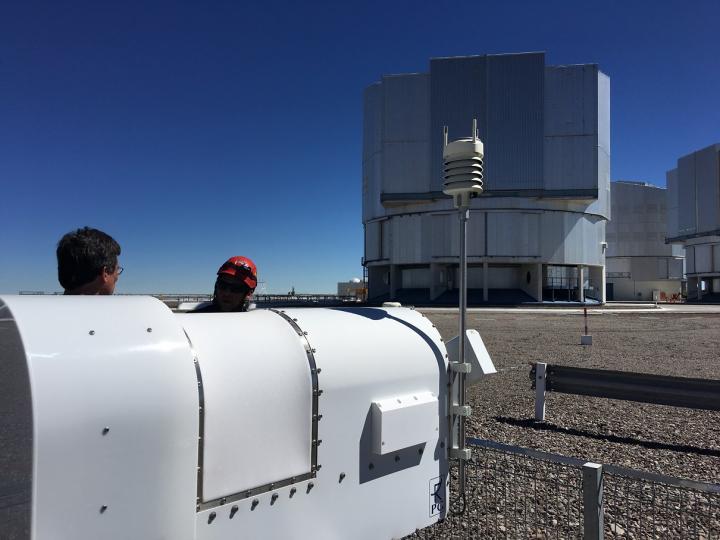 On site at the Very Large Telescope in Chile