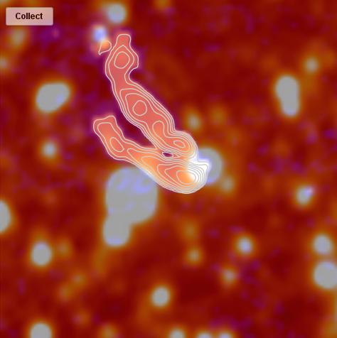 A Galaxy from the Radio Galaxy Zoo Project (1 of 2)