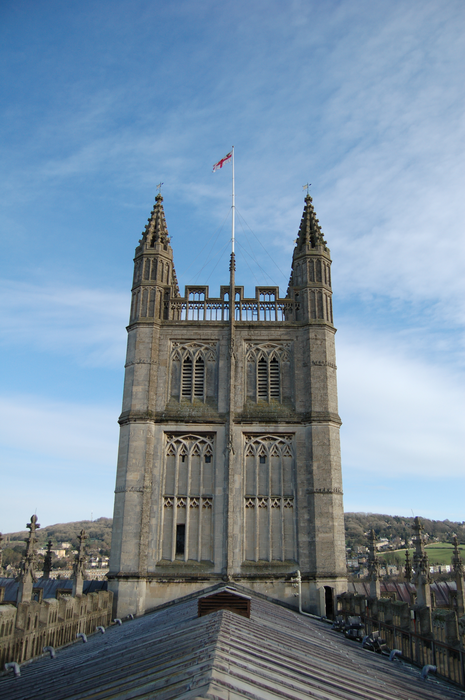 Bath Abbey roof