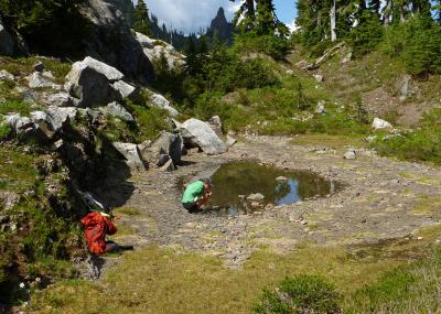 Seasonal High-mountain Pond