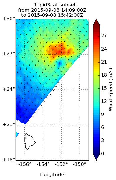 RapidScat Image of Jimena