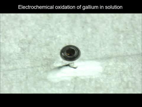 Voltage-Driven Liquid Metal Fractals