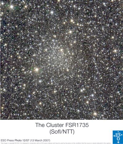 The Newly Identified Cluster