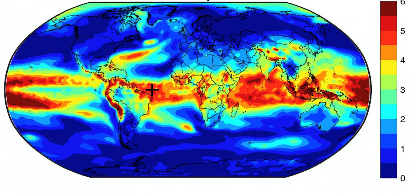 world heat map