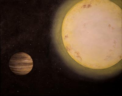 Artist's Rendering of Exoplanet KELT-6b