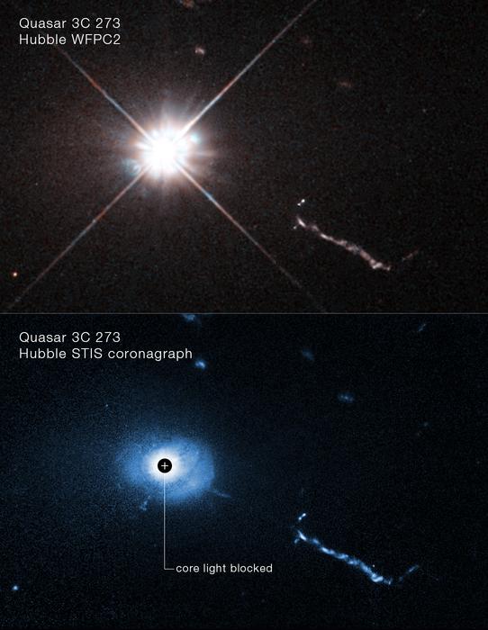 Hubble Images of Quasar 3C 273