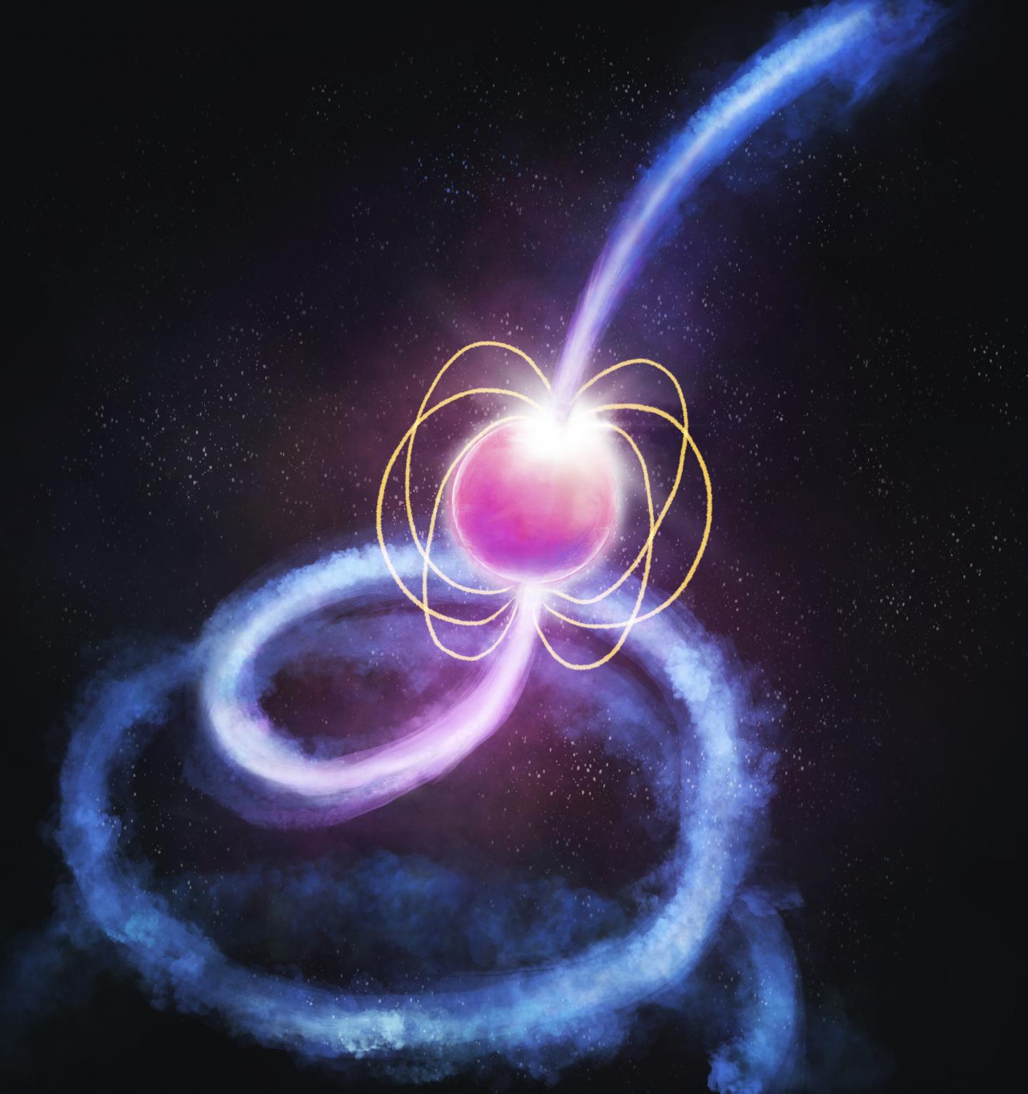 Artist's impression of Pulsar