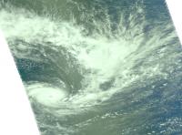 NASA AIRS Visible image of Cyclone Wilma