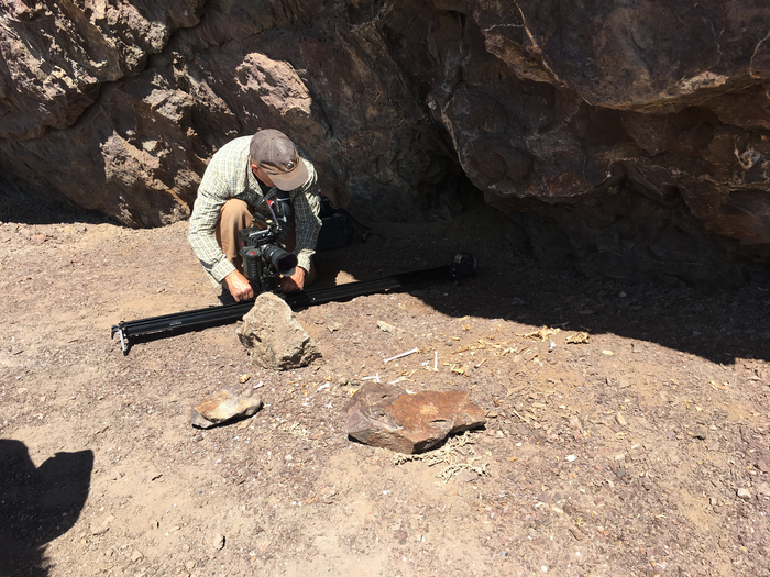 Rockshelter close up