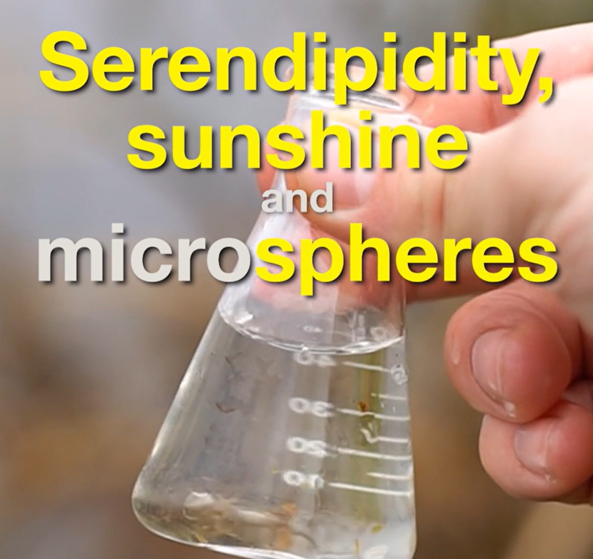 Serendipitous backyard experiment shines light on producing polymers