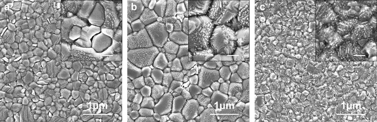 Grain Boundaries Become Fused Following Dr. Jiang's Novel Post Annealing Treatment