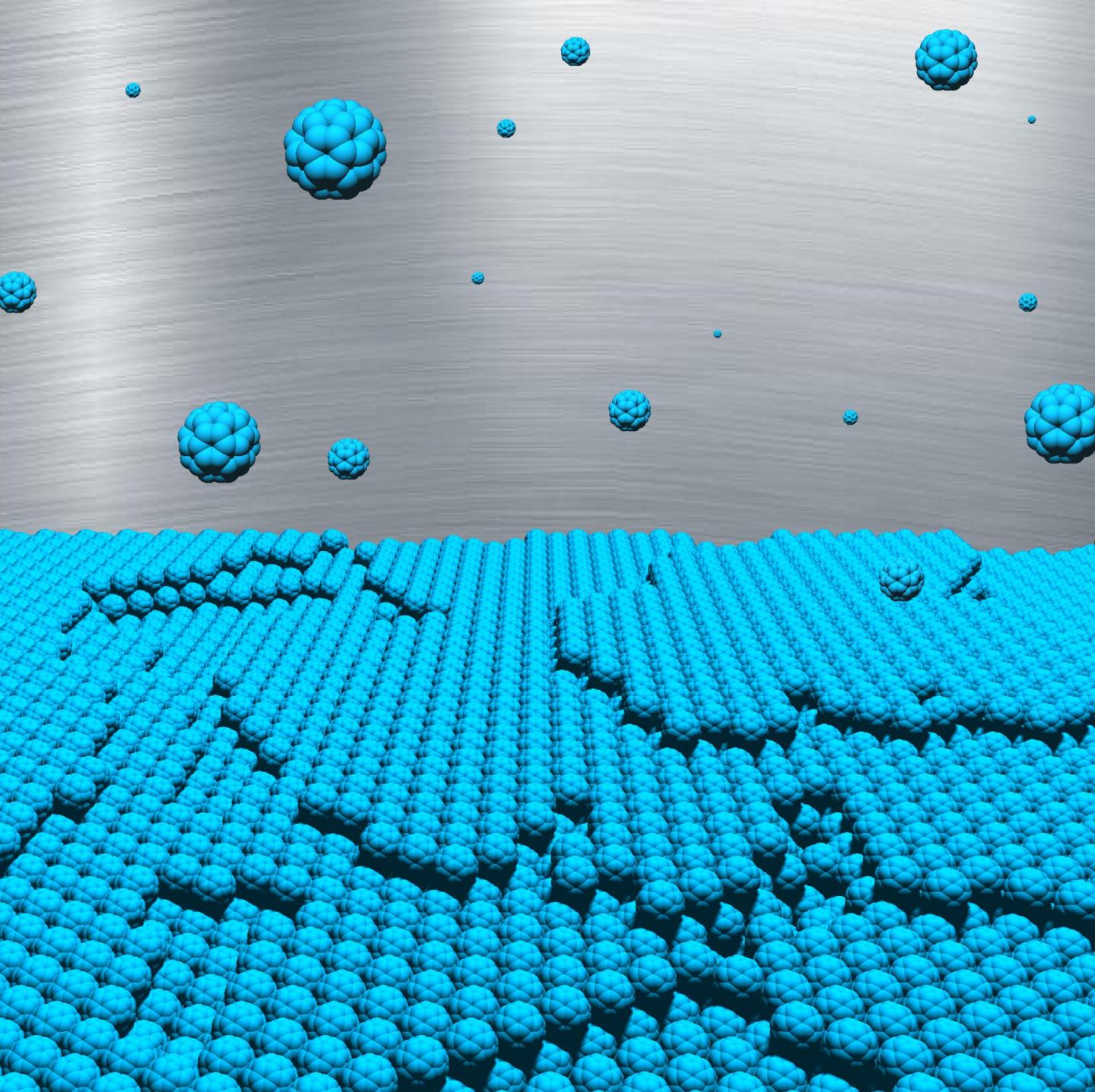 Researchers Watch Layers of Football Molecules Grow