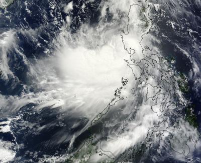 MODIS Image of Rammasun