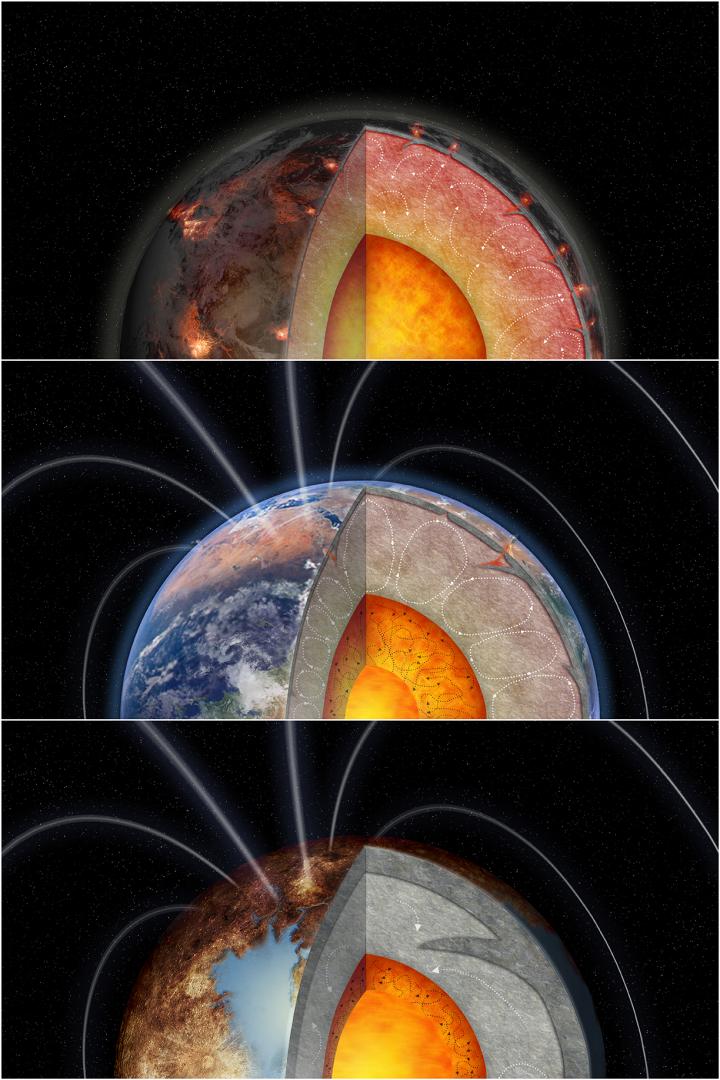 Radiogenic heating of planets