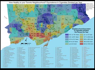 How Healthy is your Toronto Neighbourhood?
