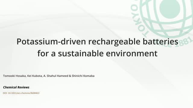 Potassium-Driven Rechargeable Batteries