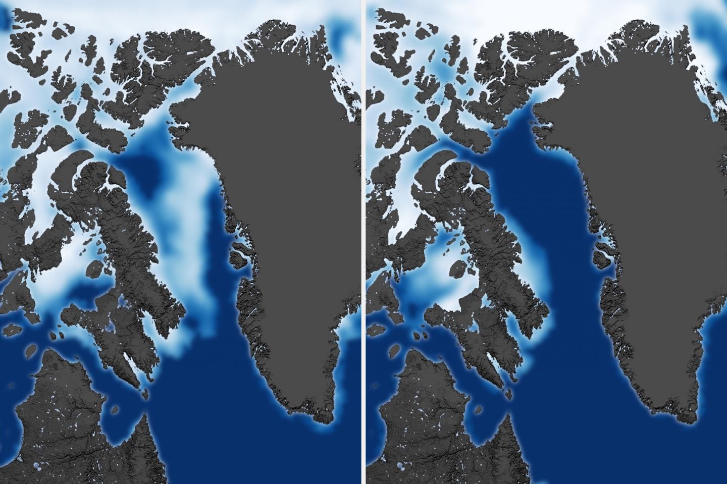 Sea Ice in Baffin Bay