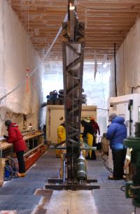 Ice core Drilling Through the Greenland Ice Sheet