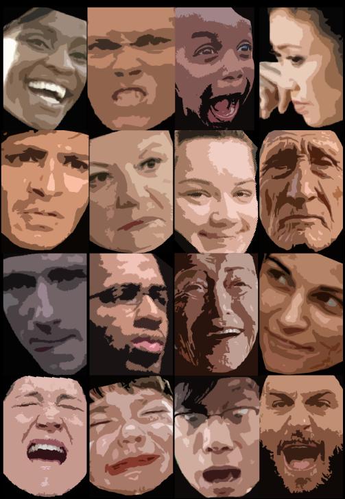 Universal facial expressions