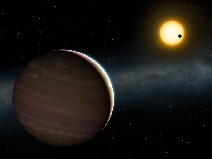 Unprecedented ground-based discovery of two strongly interacting exoplanets