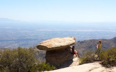 Middle School Students in the Arizona Mountains