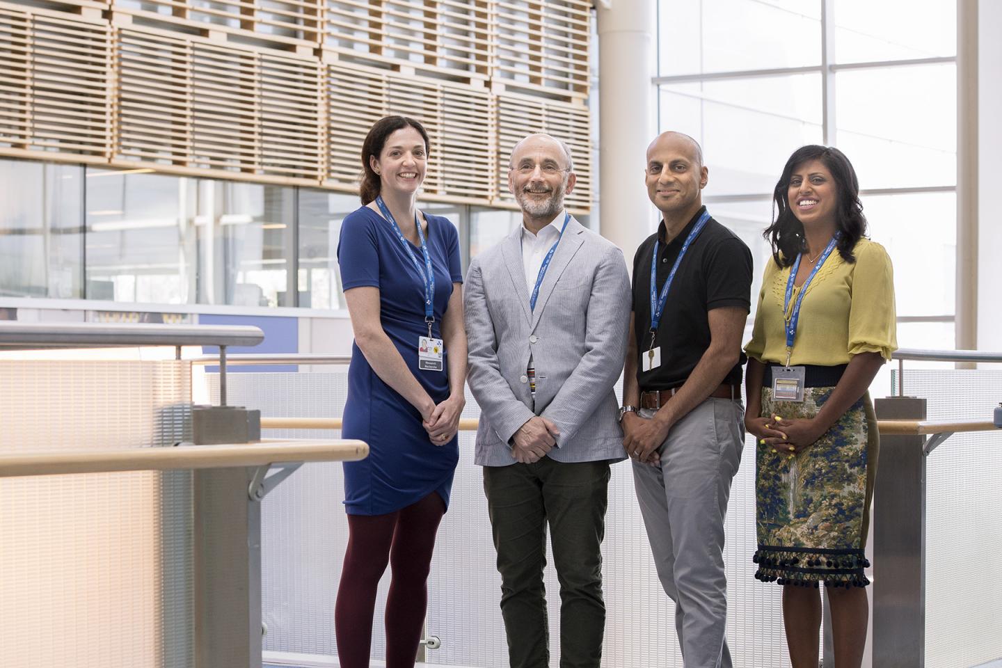 Dr. Kelly Cobey, Dr. David Moher, Dr. Manoj Lalu and Larissa Shamseer, The Ottawa Hospital 