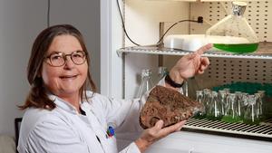 Michelle Gehringer in her lab